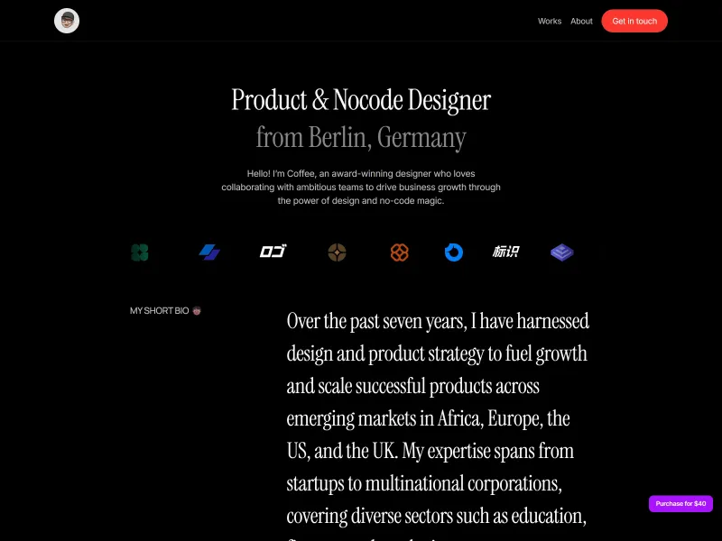 Coffee folio