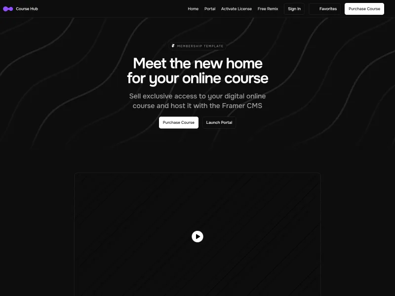 Course Hub