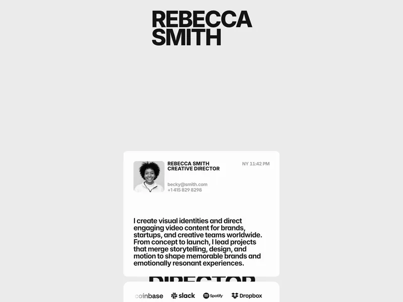 Creative CV