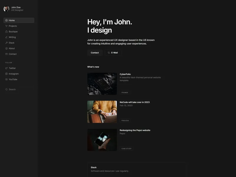 Dashfolio