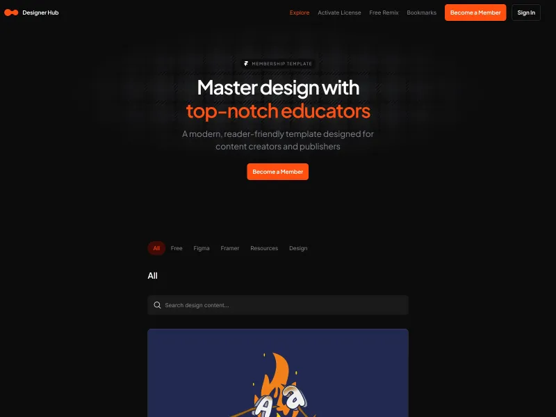 Designer Hub