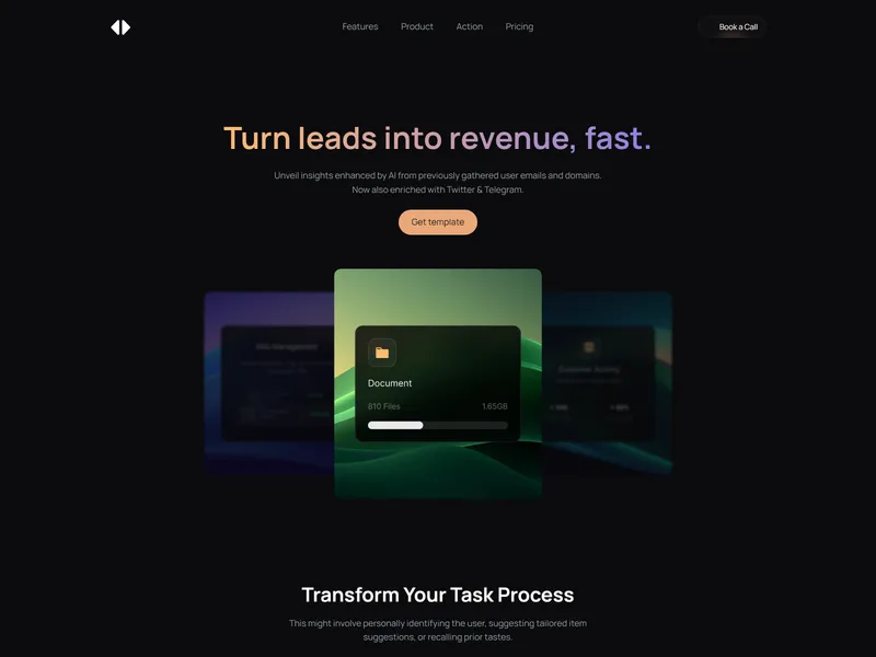 Luminar Software Business Saas Template Framplates Framer