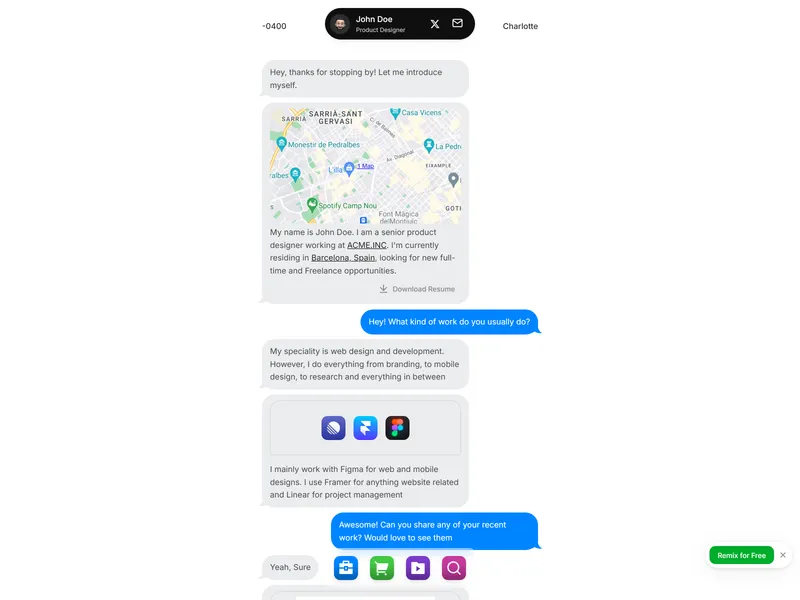 Textfolio