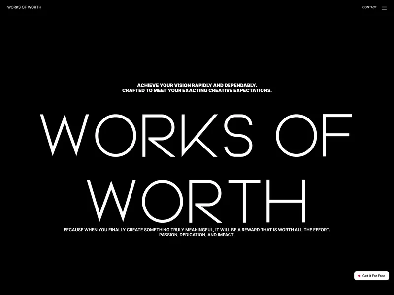 Works Of Worth
